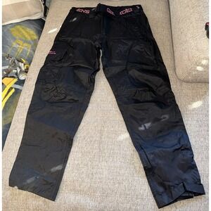 Grundens Women's Belted Weather Watch Fishing Pants Ankle Zip Black XL